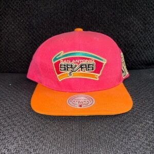 Mitchell & Ness San Antonio Spurs SnapBack hat